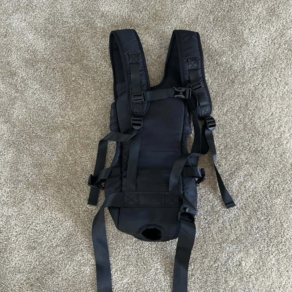 Black Wearable Puppy Carrier